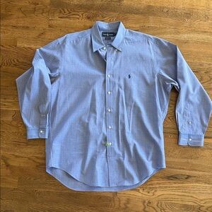Polo by Ralph Lauren Men's Light Blue Button Down Shirt